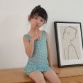 New Children Cute Baby Swimwear Dress Princess Child Middle and Big Children Girl Student Hot Spring Swimsuit. 