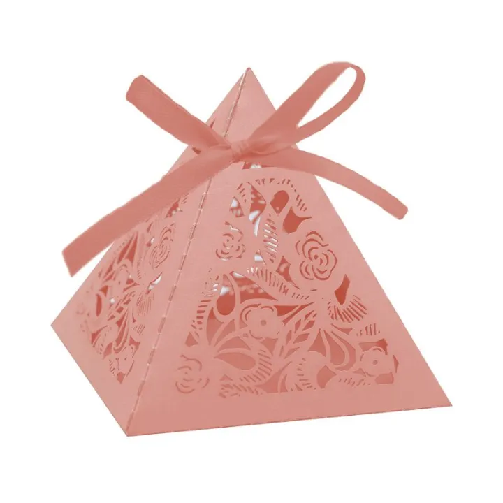 50pcs%20Wedding%20Cake%20Laser%20Cut%20%20boxes%20pyramid%20Party%20%20Sweets%20%20Candy%20Chocolate%20Decorative%20Favor%20%20Gift%20%20Box%20-%20Image%204