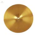 Brass Jazz Drum Crash Cymbal for Beginner Drummers Drum Players Performance 12inch. 
