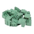 10Pcs 5.08mm Pitch 3Pin Plug-in Screw Terminal Block Connector Right Angle. 