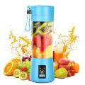 6 Blade Portable Blender Personal USB Rechargeable Juicer Cup Smoothies and Shakes, Handheld Fruit Mixer Machine (Multi). 