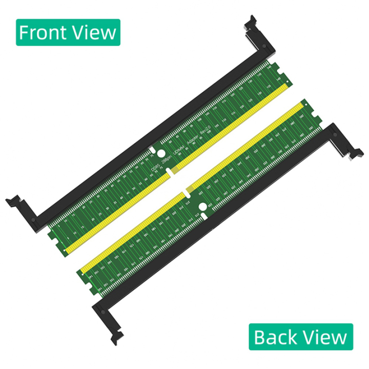 2X DDR5 U-Dimm 288pin Adapter Ddr5 Memory Test Protection Card with ...