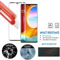 3D Curved Screen Protector For LG Wing 5G Tempered Glass Full Coverage Cover Fingerprint Unlock Protective Film For LG Velvet. 