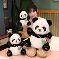 Kidlove Cartoon Panda Plush Doll Soft Stuffed Cute Animal Plushie Toys For Couple Children Zoo Gifts Home Decoration. 