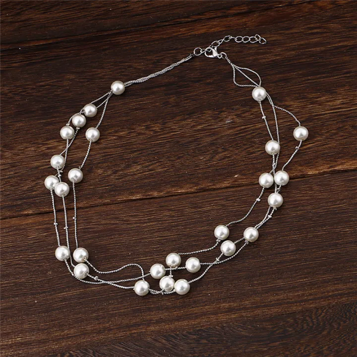 Fashion%20Multilayer%20Pearl%20Necklace%20Earrings%20Bracelet%20Jewelry%20Set%20Wedding%20Bridal%20-%20Image%208