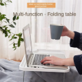 Folding Portable Laptop Table with Cup Holder Laptop Bed Table Stable Bed Tray Desk for Student Dormitory for Sofa. 