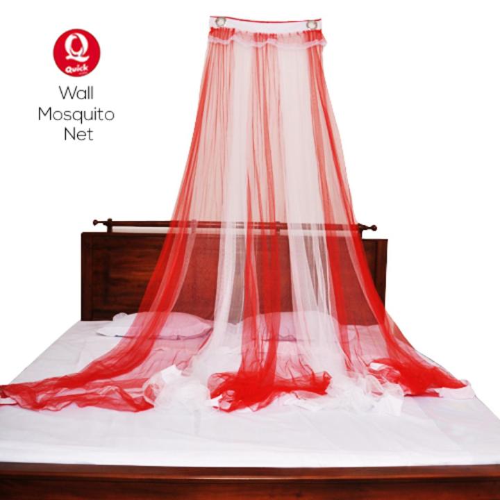 Wall Mosquito Net /Quick Mosquito Net [Bed Size 5 1/2 * 6 1/2]