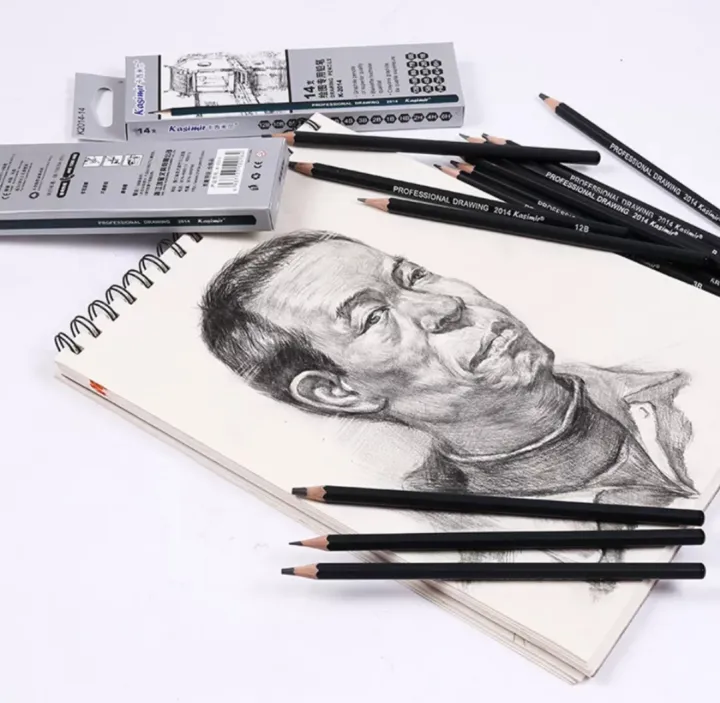 Kasimir%20H&X%20Graphite%20Sketch%20Drawing%20Pencils%2014%20Pieces%20set%20Professional%20Drawing%20Pencils%2014pcs/%20set%20Graphite%20Sketching%20Pencils%20-%20Image%203