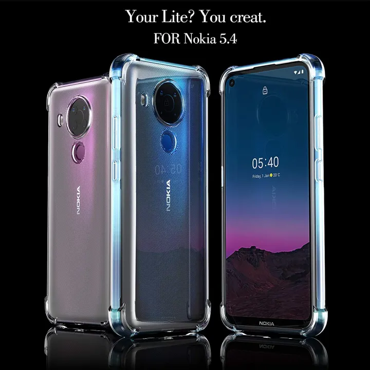 For%20Nokia%205.4%20/%20Nokia%203.4%20Back%20Cover%20Shockproof%20Transparent%20Soft%20TPU%20Silicone%20Protector%20Phone%20Case%20with%20Shock%20Absorption%20Bumper%20Corners%20-%20Image%204