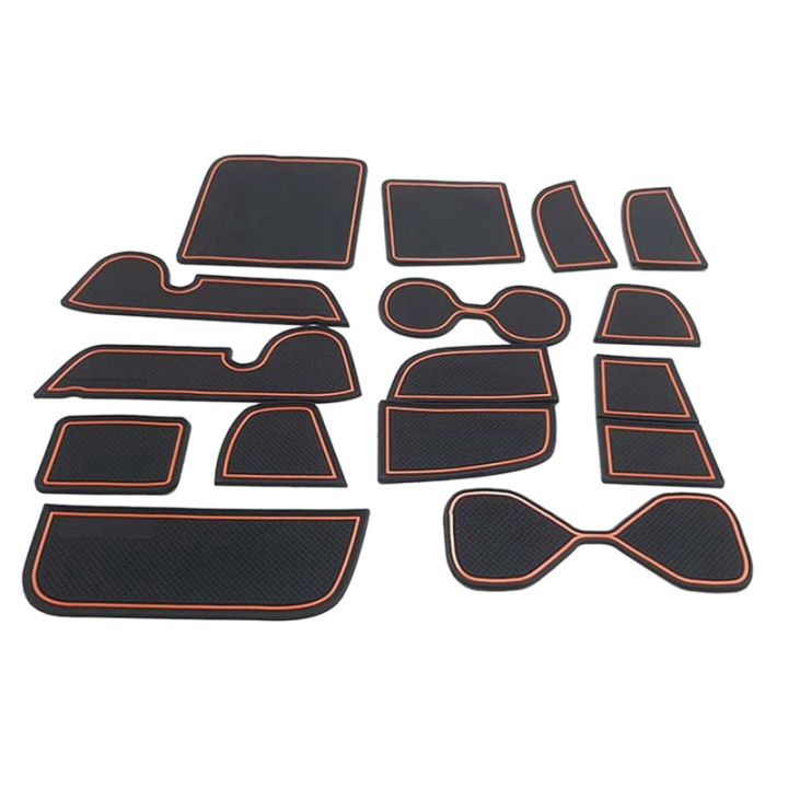 15Pcs%20Gate%20Slot%20Pad%20for%20Honda%20HRV%20HR-V%20Vezel%202021%202022%20Accessories%20-%20Image%205