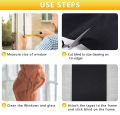 Portable Shades Window Blackout Blinds for Baby Bedroom/Office,200cm. 