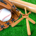 4 Set Wooden Baseball Stand Display Holder Softball Stand Display Baseball Stand Holder for Baseball Players Fans, Fine Workmanship. 