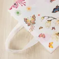 【ALLGOOD】Multifunction Jute Tote Reusable Foldable Shopping Bags Grocery Storage Pouch. 