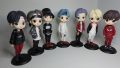 BTS K POP Singers Figures & Pieces Set. 
