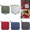 Pot Holders  Cotton Kitchen Everyday Basic Terry Pot Holder Heat Resistant  Pot Holder Hot Pads for Cooking and Baking. 