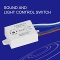 Sound Voice Sensor Switch Voice Activated Innovative Solution Sensitive Smart Home Lighting Solution Voice Control Switch Stair. 