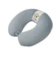 3Q Comfort Velvet U-Shaped Neck Pillow for Travel - Soft, Adjustable Neck Support Cushion for Car, Flight, Home - New. 