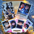 Anime Jujutsu Kaisen Box Character Fankit Polaroid Gift Set Box Gojo Sukuna Yuji Megumi Nanami Inumaki Poster JJK Gift Box Surprise Murah. 