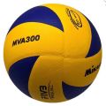 Original Mikasa MVA300 Size 5 Volleyball Ball Match Training Soft PU Volleyball Outdoor and Indoor Volleyball/FREEE Inflator. 
