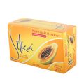 Silka Whitening 100% Original Herbal Soap Orange Papaya Enzyme Enriched with Vitamin E 135g. 