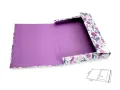 Panther Document Holder - Pink and Purple. 