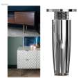 Cabinet Desk Leg Aluminum Alloy Furniture Leg Table Levelers Feet Metal Furniture Riser for 10cm. 