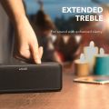 Anker Soundcore Boost Bluetooth Speaker - Well-Balanced Sound, BassUp, 12H Playtime, USB-C, IPX7 Waterproof, Wireless Speaker with Customizable EQ via App, Wireless Stereo Pairing. 