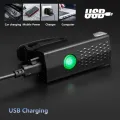 Bicycle Light USB Rechargeable 300 Lumens 3 Mode Bicycle Front Light Lamp Waterproof 6000K Bike Headlight Cycling LED Flashlight. 