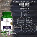 Dr. JPG Organic Nirgundi Capsules For Joint Pain Back Pain 60 Veg. Capsules | INDIA ORGANIC Certified (Pack Of 1) (FROM INDIA) (FROM INDIA). 