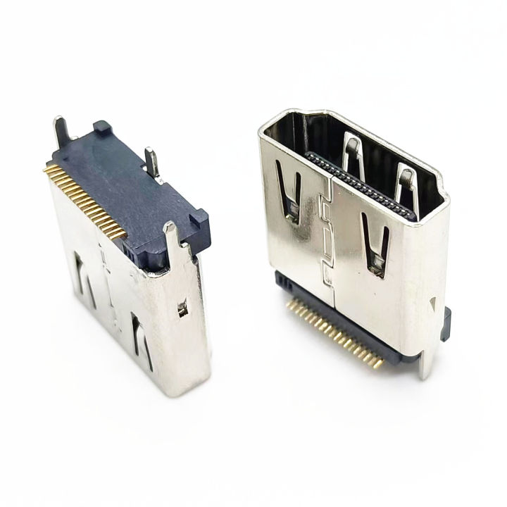 SMT%20HDMI%20Type%20A%20Vertical%20Female%20Header%2019Pin%2015.0mm%20SMT%20Receptacle%20180%C2%B0%203-Leg%20for%20/TV%20-%20Image%202