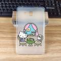 For Samsung Galaxy Tab 3 Lite 7.0 T110 Sanrio Anime Cartoon Hello Kitty Kuromi Keroppi Girls Kids Transparent Soft TPU Silicone Protective Tablet Cases. 