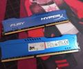 KlNGSTON HyperX RAM DDR3 8GB/ 1600MHz (PC3 12800)/ Desktop/ CL10 240-Pin SO-DIMM Memory Ram (HX316C10F/8). 