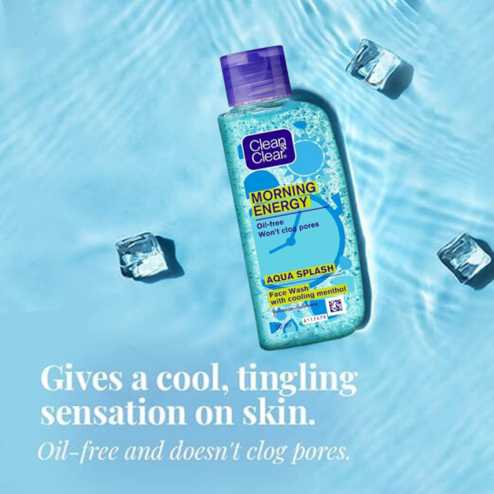 Clean%20&%20Clear%20Face%20Wash%20Morning%20Energy%20with%20Vitamin%20E%20&%20A%20Aqua%20Splash%2050ml%20-%20Image%205
