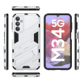 For Samsung Galaxy M34 5G Case Camera Protection Back Cover Bumper with Kickstand Phone Stand Hardcase. 