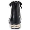Full Cowhide Soft Bottom Breathable Women's Boots Genuine Leather Mesh Boots Women's Sandals Spring and Summer Flat Mom Shoes Lace Mesh Sandal Boots. 