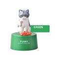 Cute Cat Shape Mechanical Spring Timer Visual Timer Kitchen Timer. 