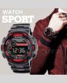Men's Digital Sports Watch, Military Waterproof Watches LED Screen Large Face Stopwatch. 