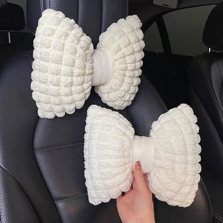 Headrest%20Car%20Bow%20Pillow%20Cute%20Creative%20Headrest%20and%20Lumbar%20Support%20Set%20Car%20Car%20Seat%20Cushion%20Car%20Accessories%20Female%20-%20Image%202