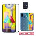 Realme C11 C12 C15 3 in 1 Tempered Glass Back Sticker Camera lens. 