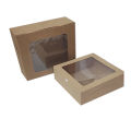 Empty Gift Box Cake Box Craft Box Packaging Box Gift boxes Cup Cake Box Window Box. 