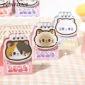 Mini Desk Calendar Compact Cartoon Desk Calendar Cute Kawaii Design for Daily Organization Portable Space-saving Planner. 