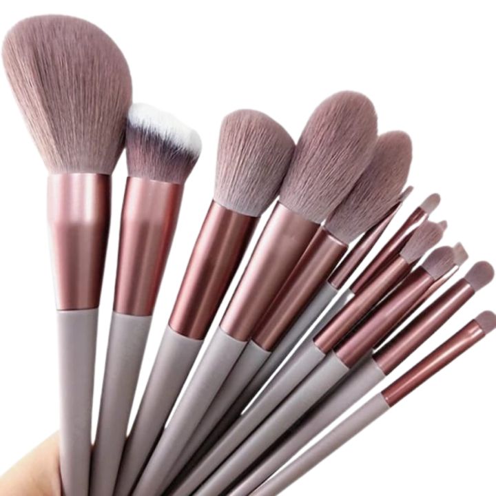 13%20Pcs%20Makeup%20Brushes%20Set%20Eye%20Shadow%20Foundation%20Women%20Cosmetic%20Powder%20Blush%20Blending%20Beauty%20Make%20Up%20Tool%20For%20Beginner%20-%20Image%202