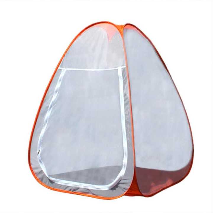 Buddhist Meditation Tent Single Mosquito Net Temples Sit-in Free-standing Shelter Cabana Quick Folding Camping Tent