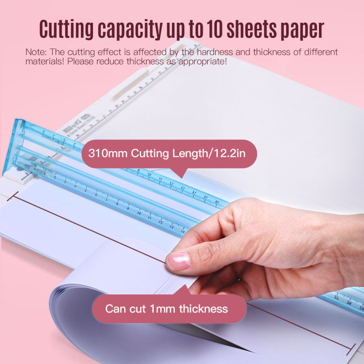 HXSJ%20Kw-Trio%202-In-1%20Desktop%20Paper%20Cutter%20Foldable%20Craft%20Paper%20Trimmer%2012.2%20Inch%20Cutting%20Length%20With%20Straight%20Edge%20Cutter%20Fold%20Line%20Function%20Scale%20Design%20Office%20Home%20Stationery%20For%20Paper%20Laminated%20Photos%20Pictures%20Cards%20Scrapbooking%20Tool%20-%20Image%208
