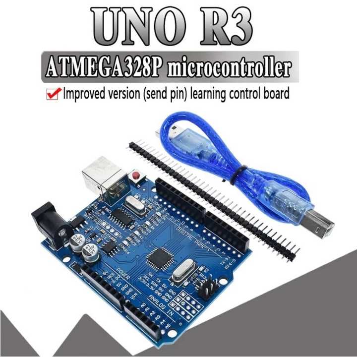 Arduino UNO R3 Development Board (CH340G+MEGA328P Chip 16Mhz) With ...