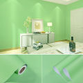 Vinyl Matte White Wallpapers Solid Color Contact Paper Self-Adhesive Wall Sticker Furnitures Covering Home Decor Walll in Rolls. 