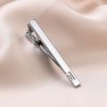 Men's Tie Clips Black Fashion British Korean Business Banquet Wedding Formal Wear Ties Accessories Simple Tie-clips Gift for Men. 