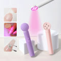 Libi2025 CNHIDS Mini Nail Dryer UV LED Nail Lamp Gel Polish Curing Machine Portable Cabin Single Finger Flashlight Lamp Manicure Tools. 