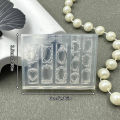 Mini Photo Frame Shape Silicone Nail Mold Nail Stamping Nails DIY Nail Salon Design Stereoscopic Manicure Art Tool Encounter. 