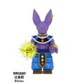 Compatible with LEGO Dragon Ball Son Goku Super Saiyan Vegeta Broly Building Blocks Minifigures Children's Toys. 